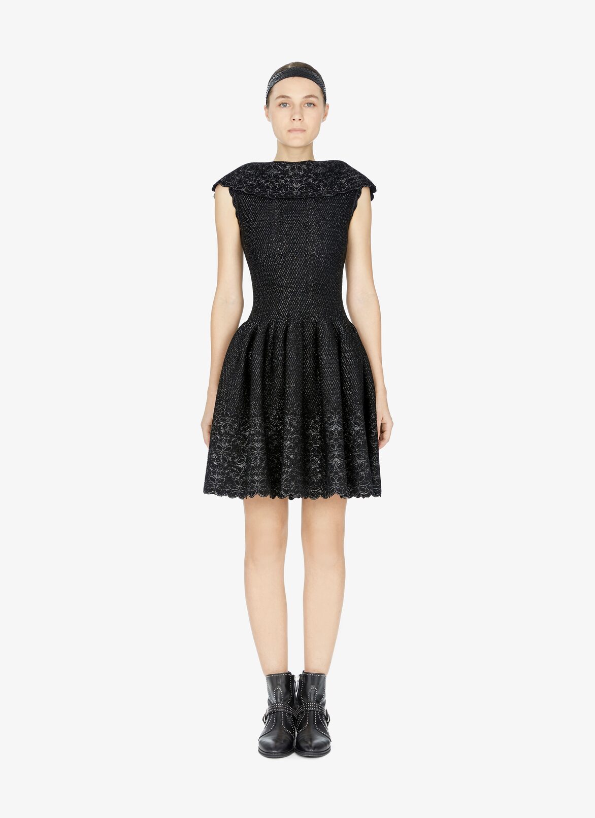 Dresses ALAÏA DRESSES NERO/ARGENTO